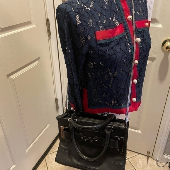 Authenticated Valentino Rockstud Mini Top Handle Bag - Picture 2 of 12